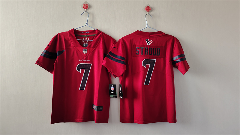 Women's Houston Texans #7 C.J. Stroud Red Vapor Untouchable Limited Stitched Jersey (Run Small) Women's Houston Texans #7 C.J. Stroud Red Vapor Untouchable Limited Stitched Jersey (Run Small)